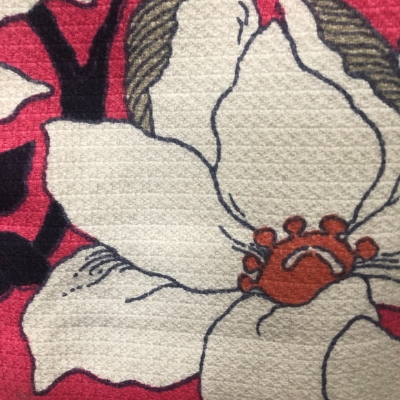 Ann Taylor 'Callie Pink' Hibiscus Skirt - Picture 3 of 4